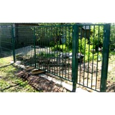 Решетка Ворота с калиткой 5*2м